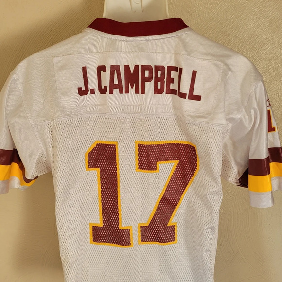 Washington Redskins Jason Campbell #17 NFL Reebok On Field Jersey Size Boy's XL - Picture 6 of 11